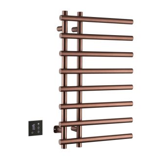 Полотенцесушитель электрический Boheme Uno 722-CB 50x80 см диммер слева брашированная медь